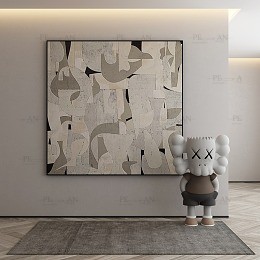 مدل سه‌بعدی تابلو نقاشی در نرم‌افزار معماری، برای بهبود طراحی داخلی. (تعداد کاراکتر: 64)