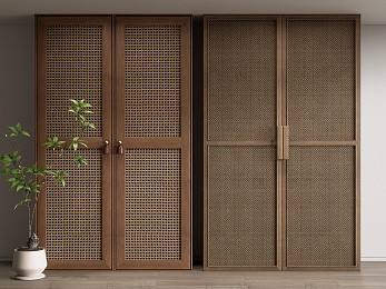 مدل سه‌بعدی کمد برای طراحی داخلی و پروژه‌های معماری.