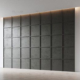 مدل سه‌بعدی پنل سه‌بعدی برای شبیه‌سازی دقیق در طراحی دیوارها و سقف‌ها.
