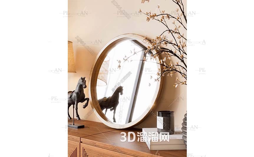 15276717_Vintage mirror-antique mirror-3dmaxmirror-3ddesign-00-(PERMAN3D.IR)