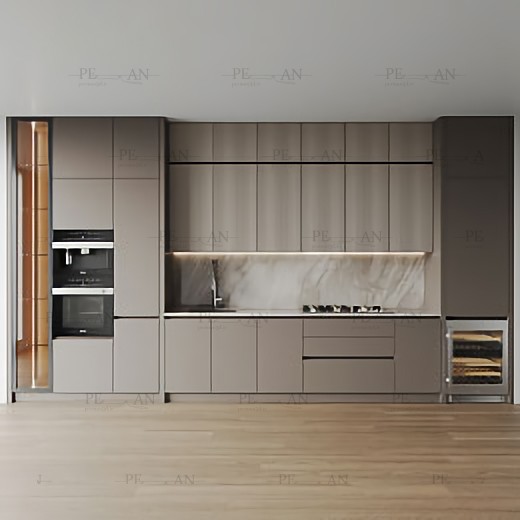 مدل سه بعدی کابینت مدرن