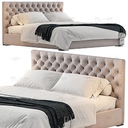 مدل سه بعدی تخت خواب