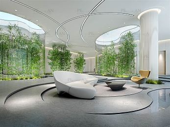 مدل سه بعدی لابی