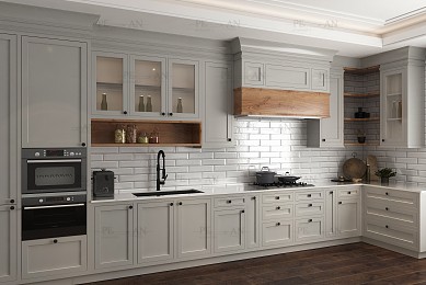 مدل سه بعدی کابینت آشپرخانه