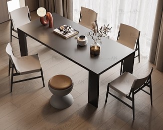 مدل سه بعدی میز ناهار خوری