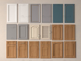 مدل سه بعدی درب کابینت