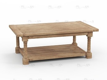 مدل سه بعدی میز چوبی