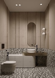 مدل سه بعدی سرویس بهداشتی