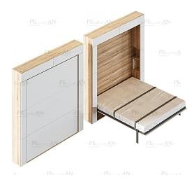مدل سه بعدی تخت خواب
