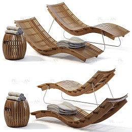 مدل سه بعدی صندلی راحتی