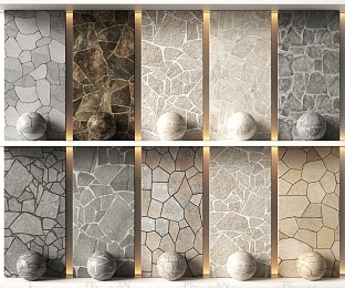 مدل سه بعدی متریال سنگ