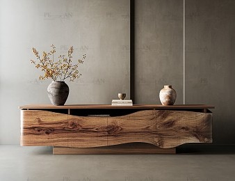 مدل سه بعدی میز چوبی