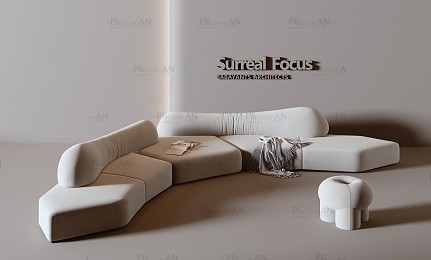 مدل سه بعدی مبل راحتی