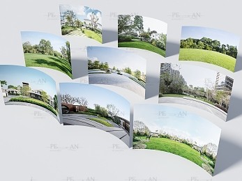 مدل سه بعدی پانارومای منظره