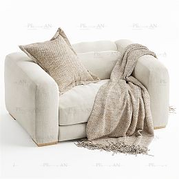 مدل سه بعدی مبل تک