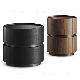 مدل سه بهدی میز کنار مبلی و میز کنار تخت