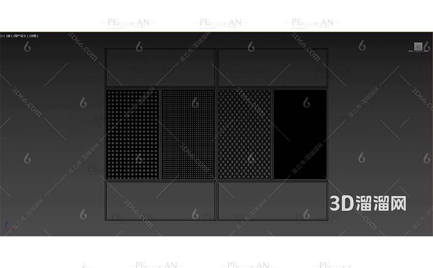 15918062_rattan-decorative-material-boho-frame-wall-3d-modern-3dma001-PERMAN3D.IR_.jpg