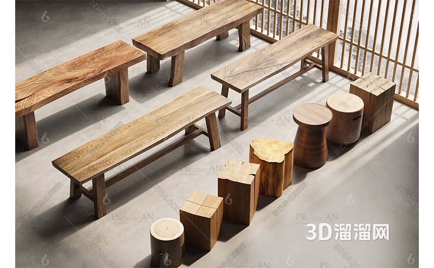 19202621_Wooden-stool-rustic-wooden-stool-small-wooden-stool-3d-model-3dmax002-PERMAN3D.IR_.jpg