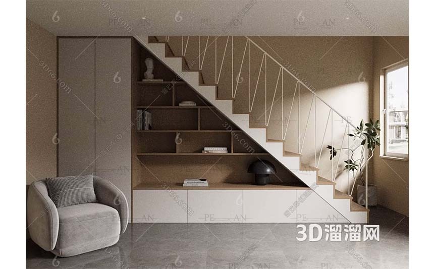 19416318_staircase-wooden-staircase-sofa-shelf-cabinet-3d-model-3dmax002-PERMAN3D.IR_.jpg