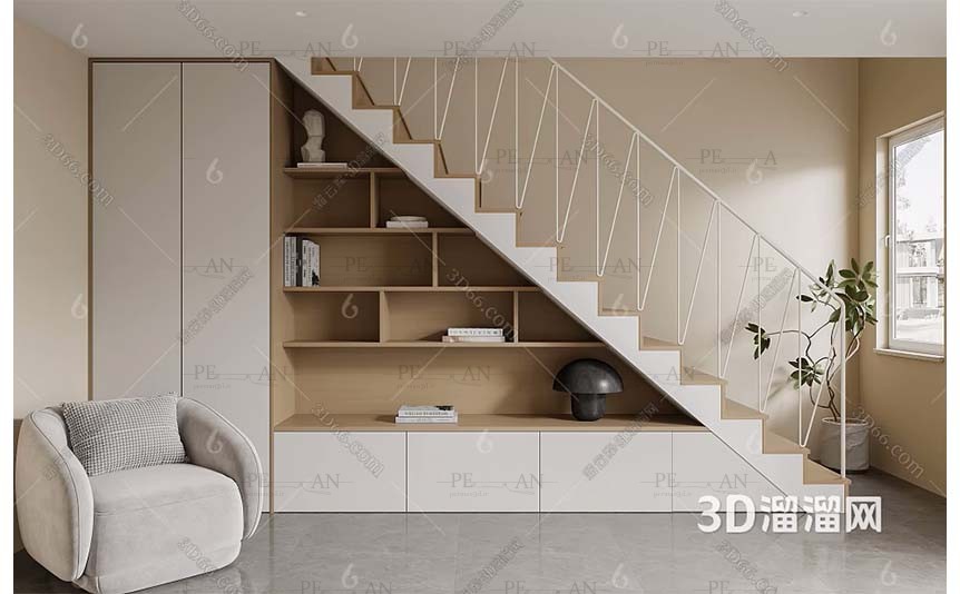 19416318_staircase-wooden-staircase-sofa-shelf-cabinet-3d-model-3dmax003-PERMAN3D.IR_.jpg