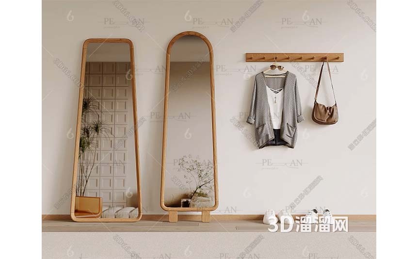 19420379_lenght-mirror-shoe-cabinet-full-lenght-mirror-decoraive-3d-model-3dmax002-PERMAN3D.IR_.jpg