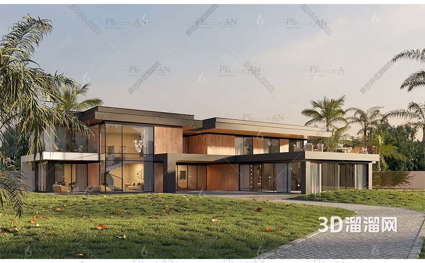 22797376_modern-villa-garden-outdoor-glass-facade-wood-facade-large-window-wood-material-modern-material-3d-model-3d-max001-PERMAN3D.IR_.jpg
