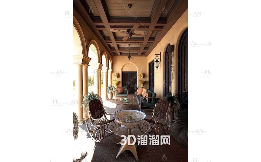 605152_mediterrean-corridor-design-balcony-design-dining-table-balcony-furniture-3d-model-3dmax003-PERMAN3D.IR_.jpg