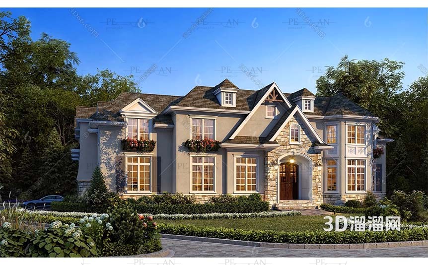 7594442_classic-house-exterior-stone-facade-villa-two-story-villa-gable-roof-design-french-dtyle-villa-3d-model-3d-max001-PERMAN3D.IR_.jpg