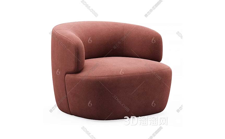 minimalist-Nordic-style-single-sofacasual-sofa-3D-model-preview-01