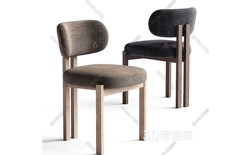 مدل سه‌بعدی صندلی راحتی مدرن Cassina