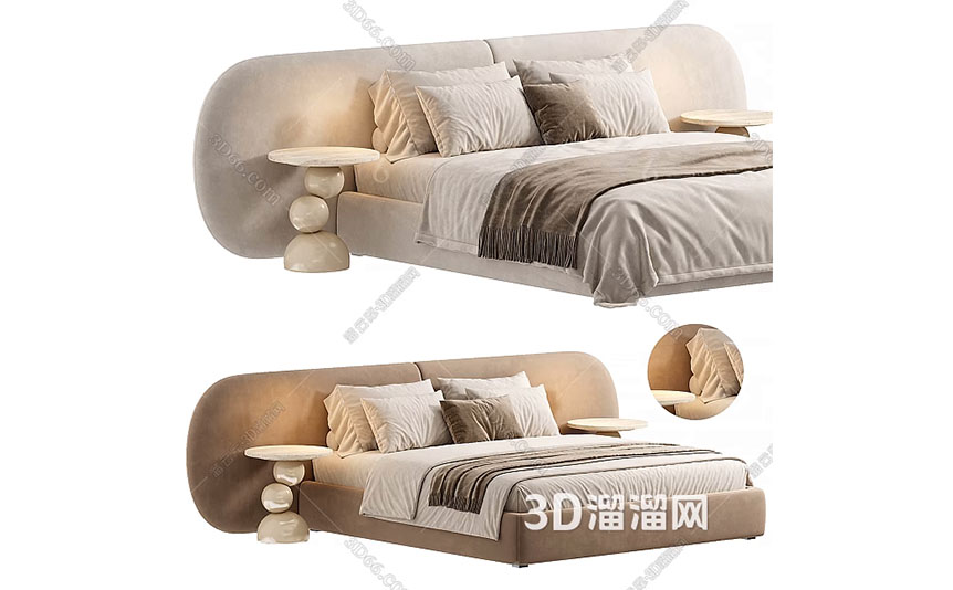 modern-fabric-double-bed-3D-model-preview-01