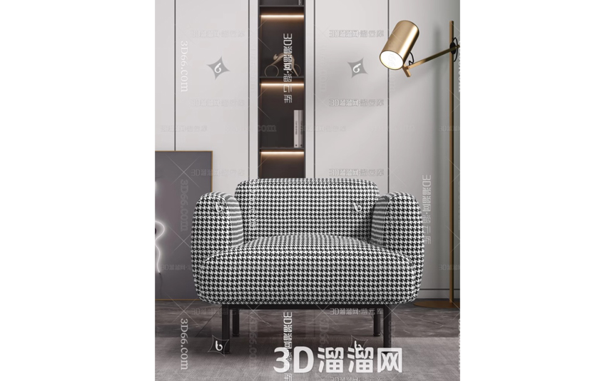 modern-houndstooth-armchairrecreation-chair-for-a-relaxation-area-3D-model-preview-01