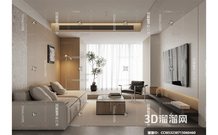 modern-living-room-two-seater-sofa-table-3D-model-preview-01