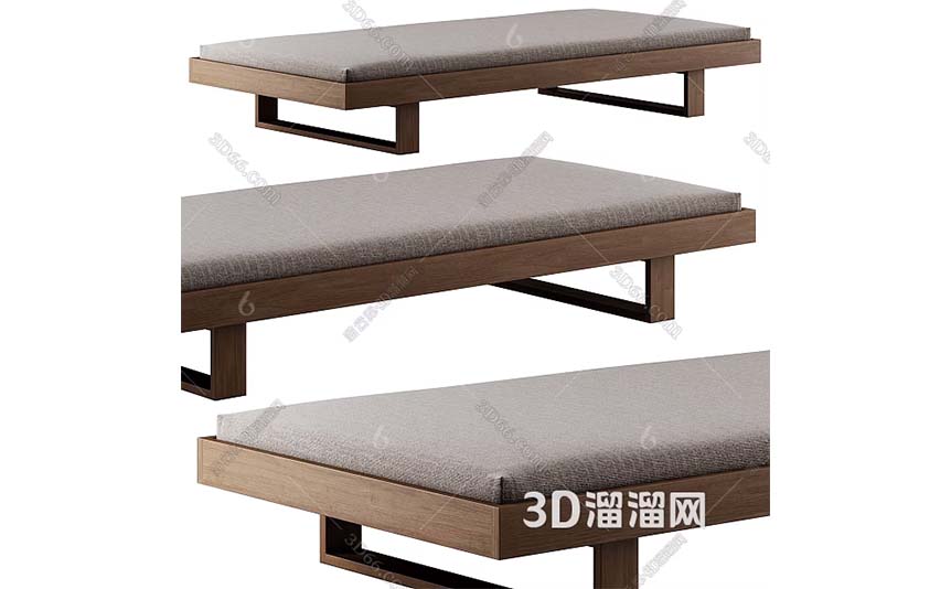 modern-lounge-benchrecreation-bench-white-bed-3D-model-preview-02