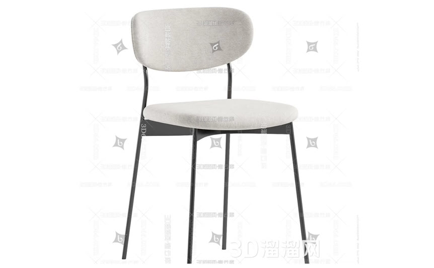modern-white-dining-chair-3D-model-preview-02